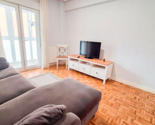 Sala d'estar de Pis de lloguer en Donostia - San Sebastián  amb Calefacció i Balcó
