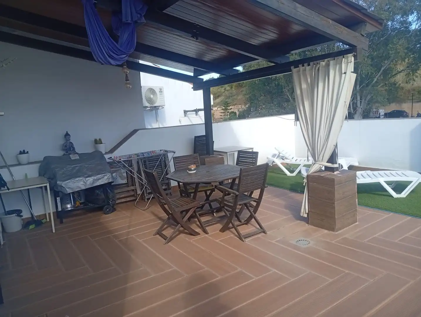 Terrasse von Wohnung zum Verkauf in Málaga mit Klimaanlage und Terrasse