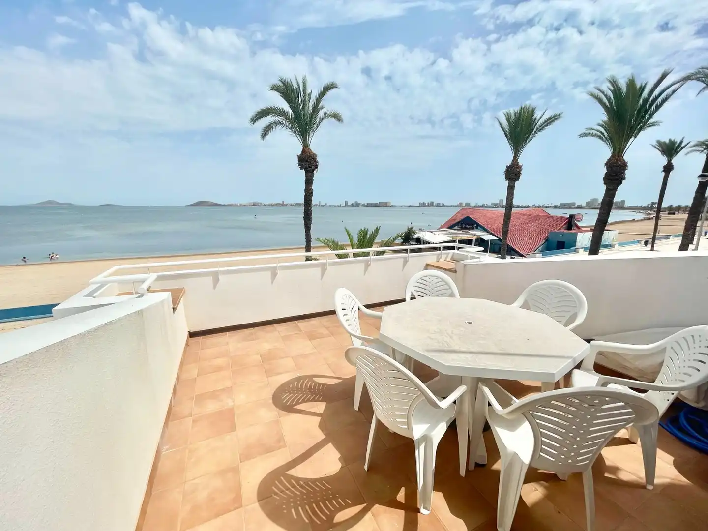 Terrace of Apartments for rent in Cartagena  with Air Conditioner, Terrace and Furnished