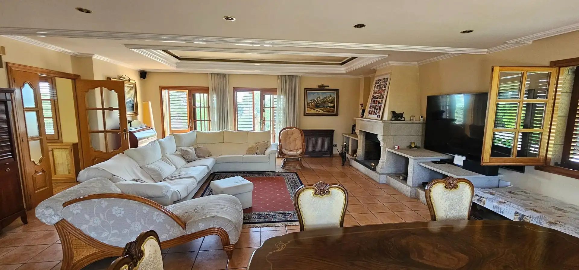 Living room of Houses for sale in Mataró  with Air Conditioner, Heating and Terrace