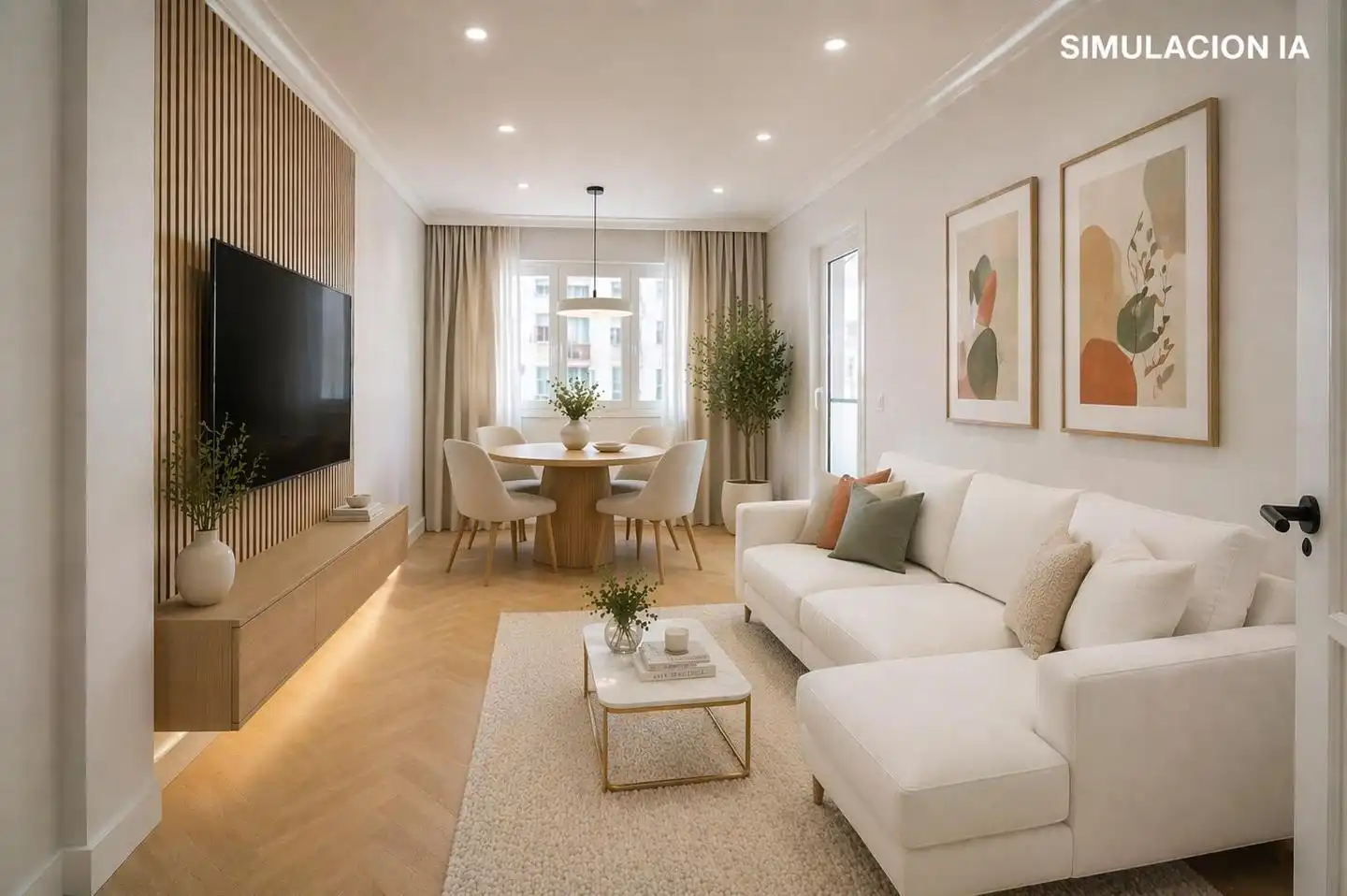 Sala d'estar de Pis en venda en Las Palmas de Gran Canaria