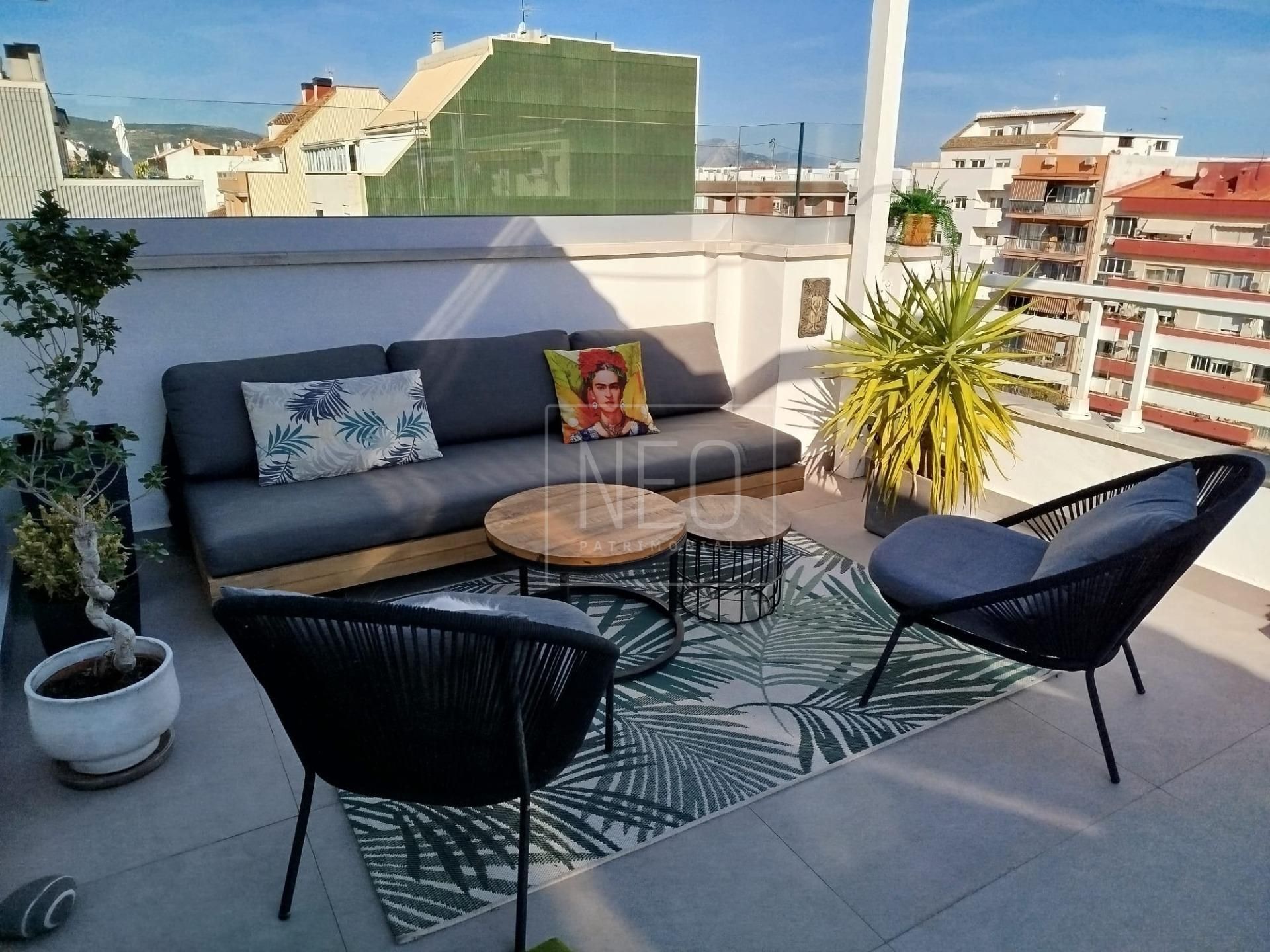 Terrassa de Àtic en venda en Dénia amb Aire condicionat i Terrassa