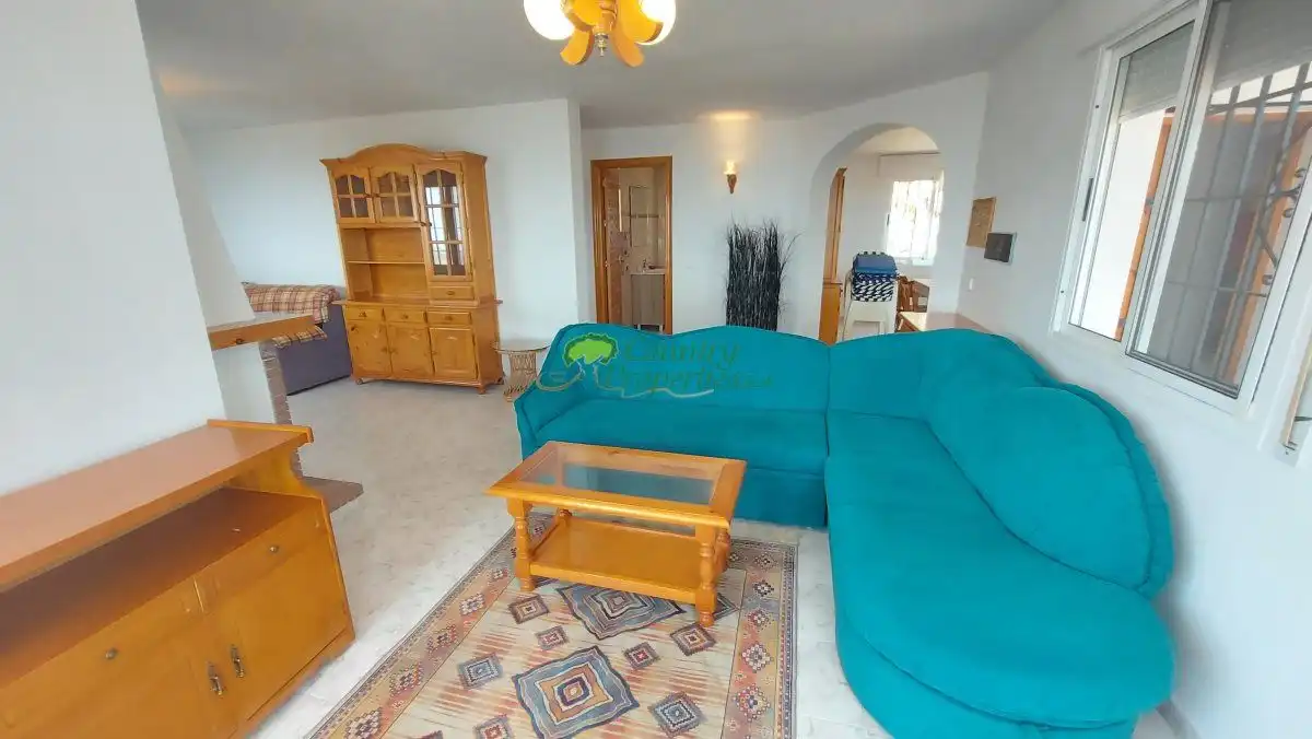 Sala de estar de Finca rústica de alquiler en Torrox con Terraza
