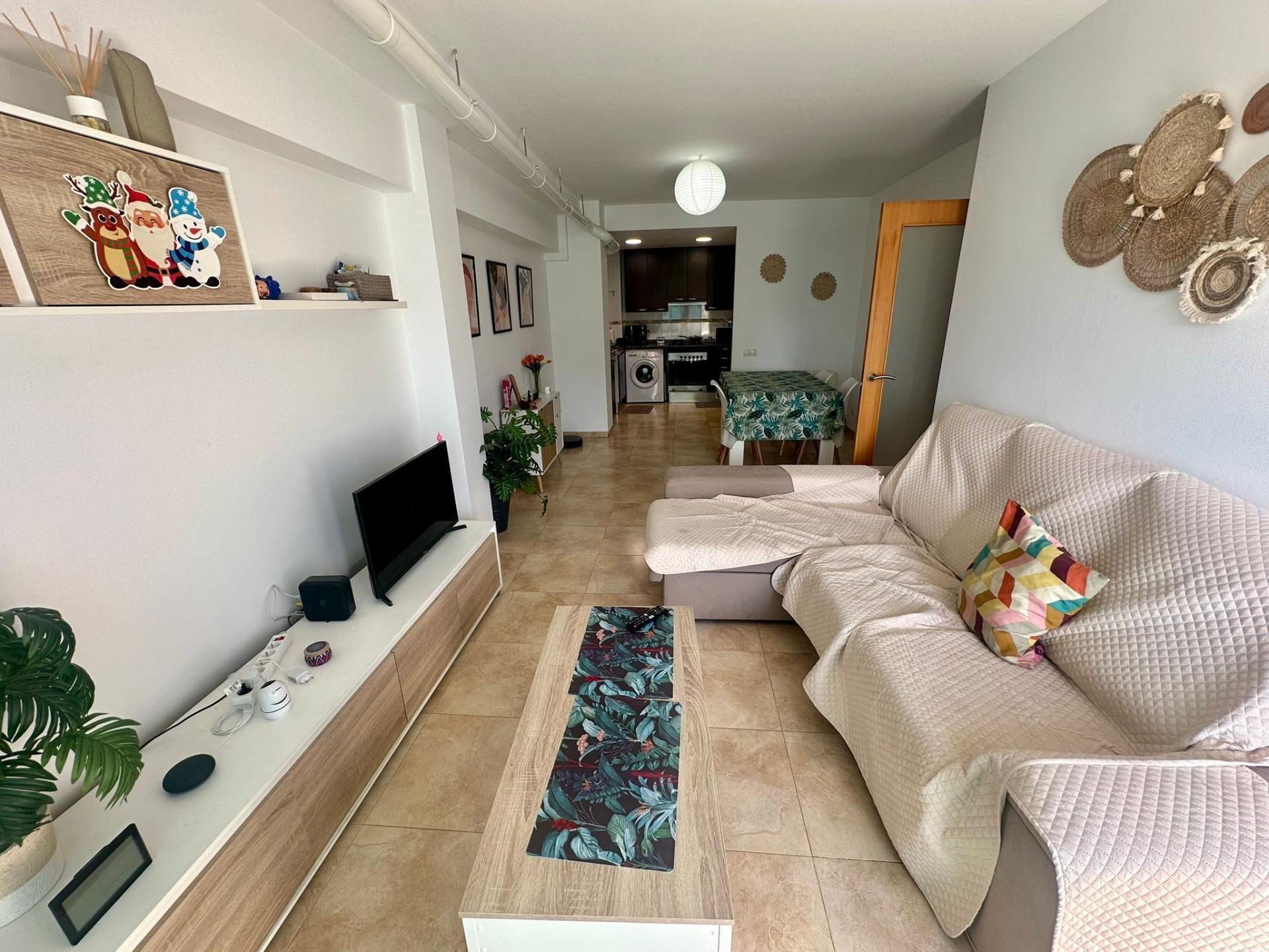 Sala d'estar de Pis en venda en El Vendrell amb Calefacció, Terrassa i Balcó