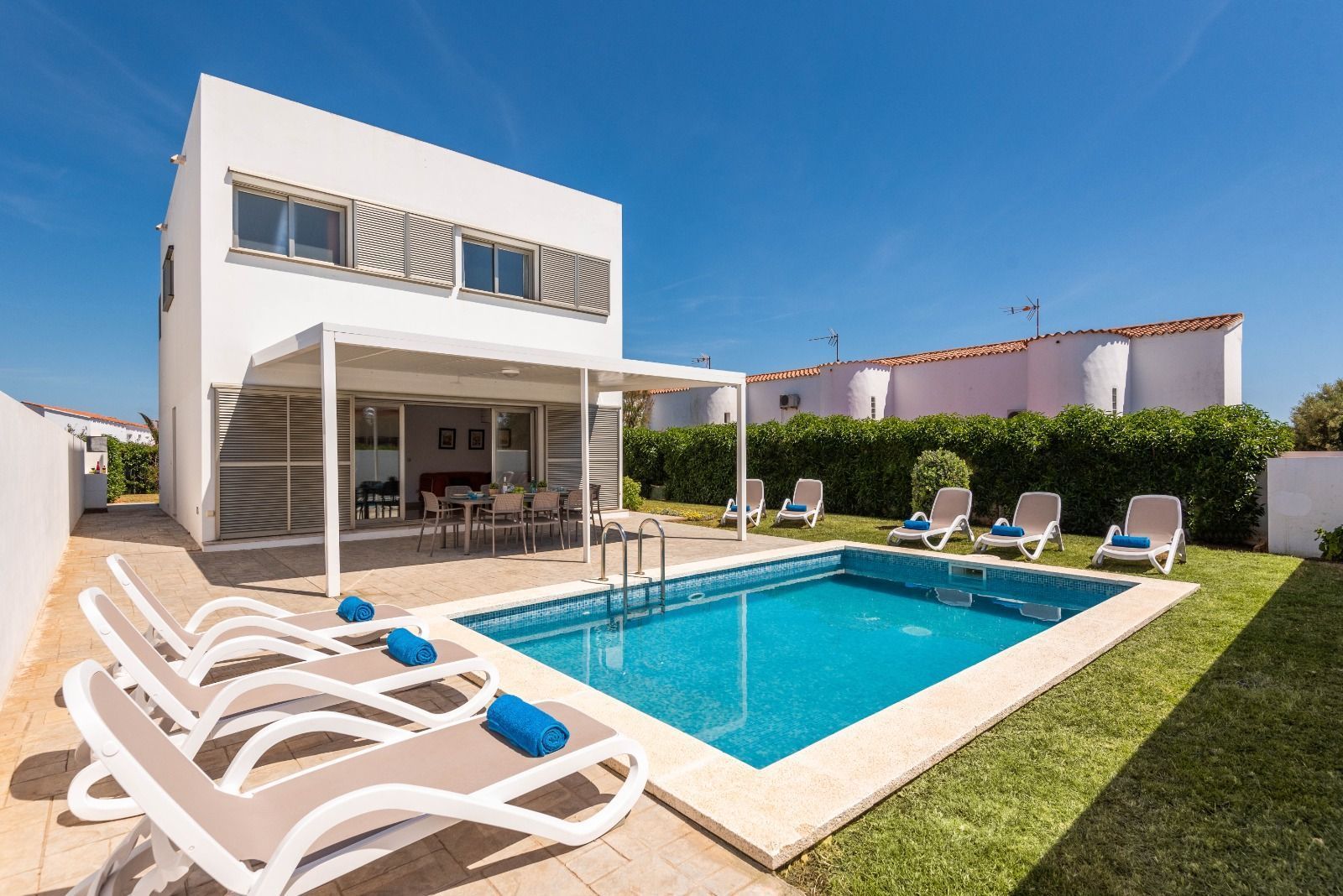 Piscina de Casa o xalet en venda en Ciutadella de Menorca amb Aire condicionat, Jardí privat i Piscina