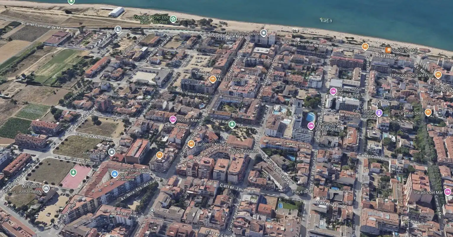 Exterior view of Flat for sale in Pineda de Mar