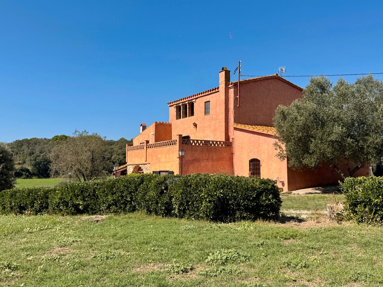Vista exterior de Finca rústica en venda en Cruïlles, Monells I Sant Sadurní de L'Heura amb Aire condicionat, Calefacció i Jardí privat