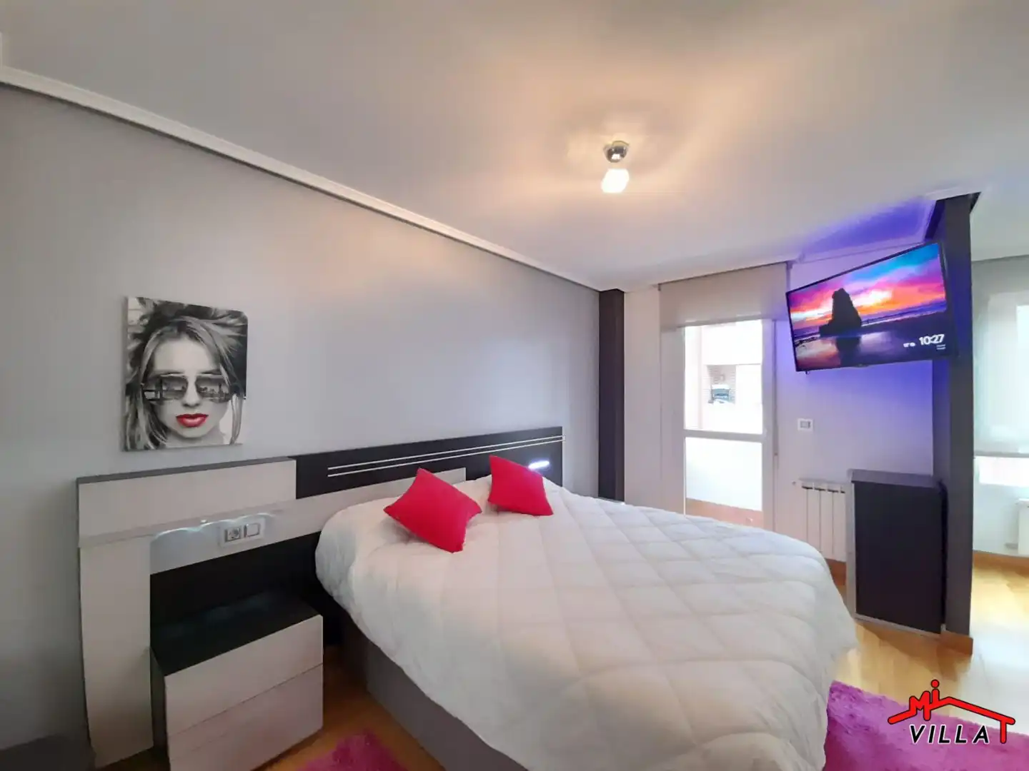 Habitación de Piso de alquiler en Bárcena de Cicero con Calefacción, Amueblado y Balcón