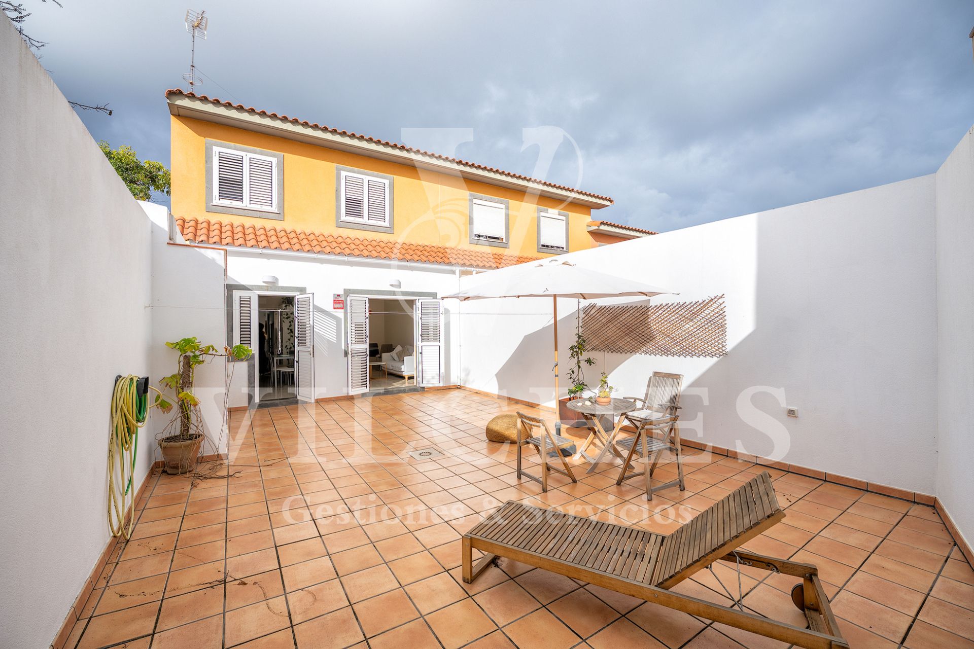 Terrace of Single-family semi-detached for sale in Moya (Las Palmas)  with Terrace and Furnished