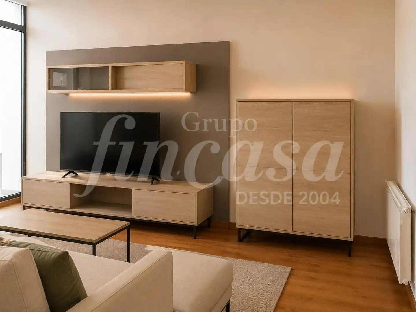 Sala d'estar de Pis en venda en Valencia amb Aire condicionat, Parquet i Balcó