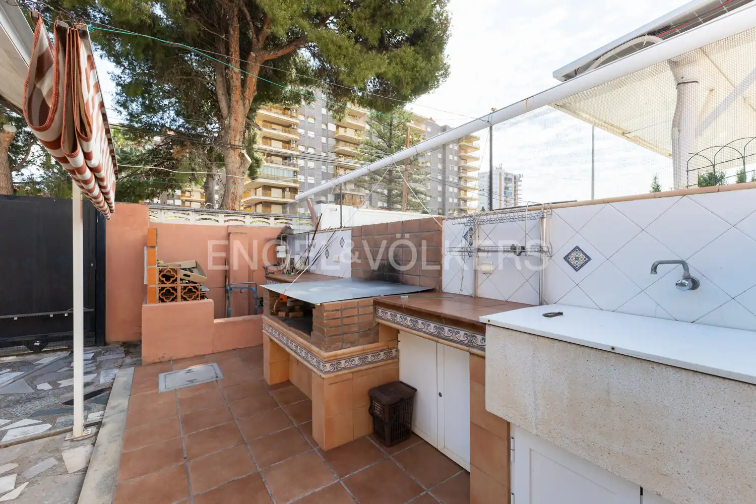 Terrassa de Casa o xalet en venda en Benicasim / Benicàssim amb Calefacció, Jardí privat i Terrassa