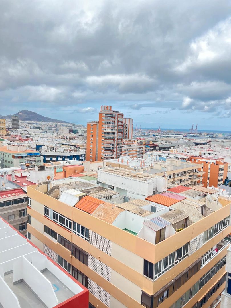 Exterior view of Flat to rent in Las Palmas de Gran Canaria  with Terrace, Furnished and Washing machine