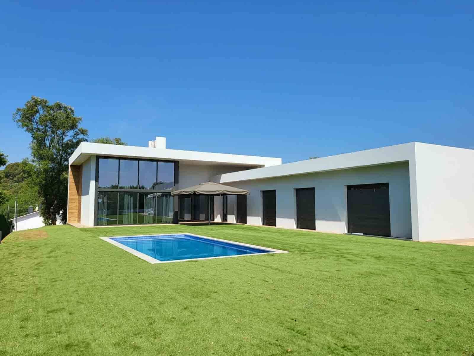 Vista exterior de Casa o xalet en venda en L'Ametlla del Vallès amb Calefacció, Jardí privat i Traster