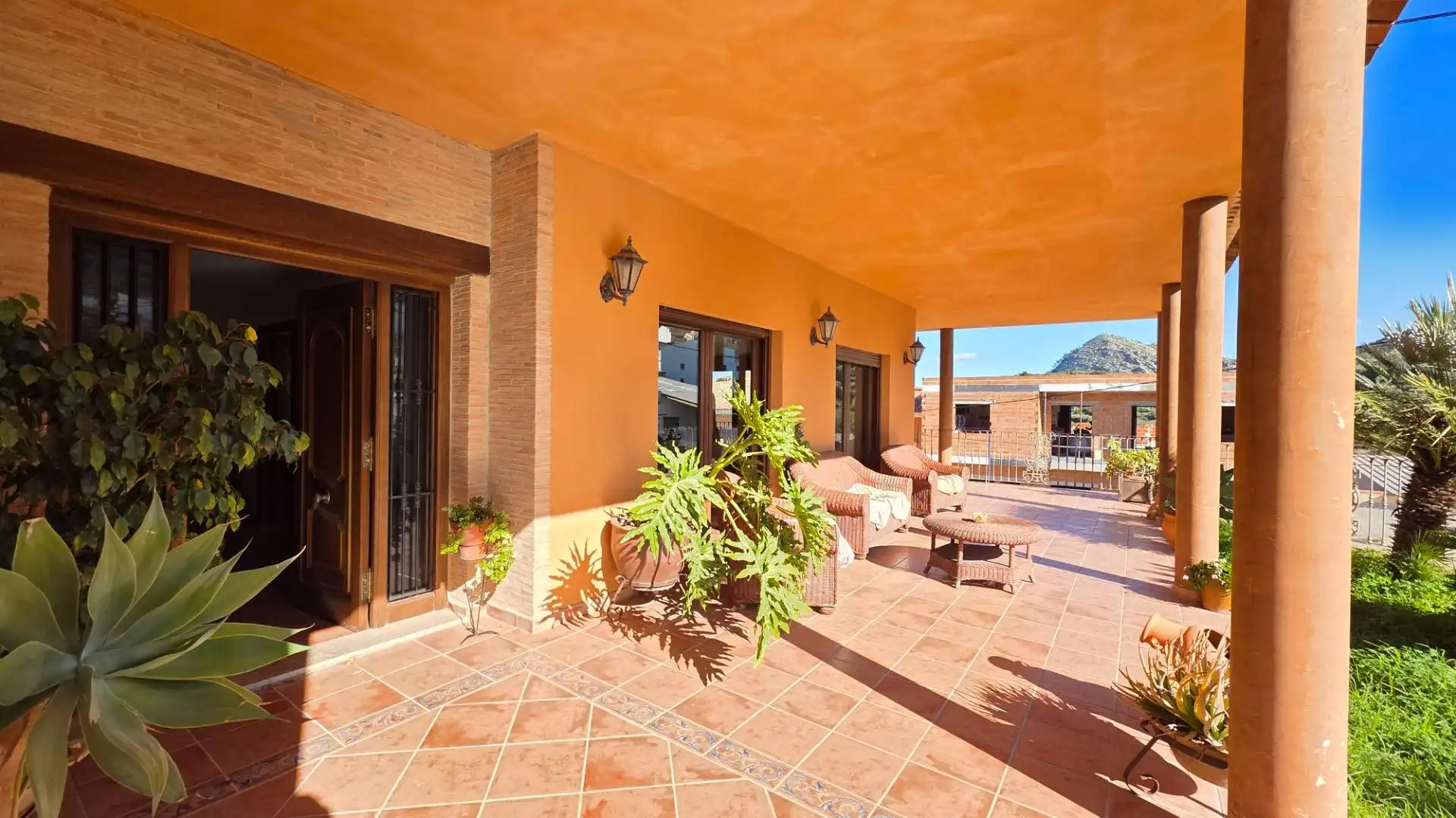 Terraza de Casa o chalet en venta en Terrateig con Jardín privado