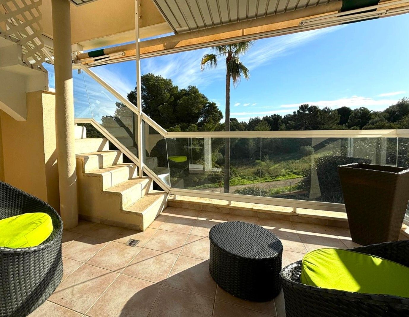 Terrassa de Àtic de lloguer en  Palma de Mallorca amb Aire condicionat i Es permeten mascotes