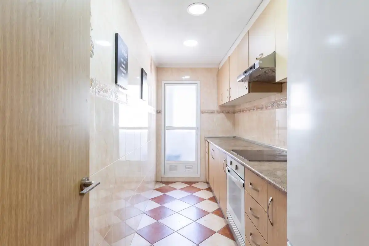 Kitchen of Flat for sale in Valencia  with Heating, Terrace and Furnished