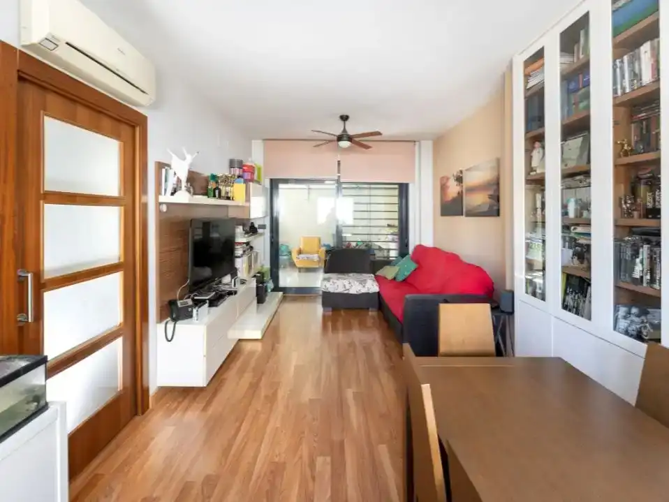Living room of Flat for sale in Armilla  with Air Conditioner and Balcony