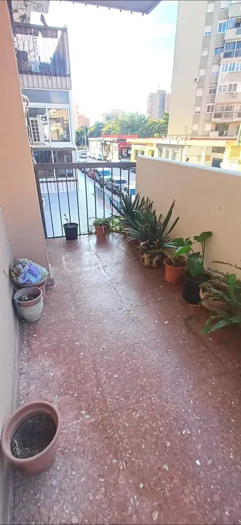 Balcony of Flat for sale in Málaga  with Air Conditioner and Balcony