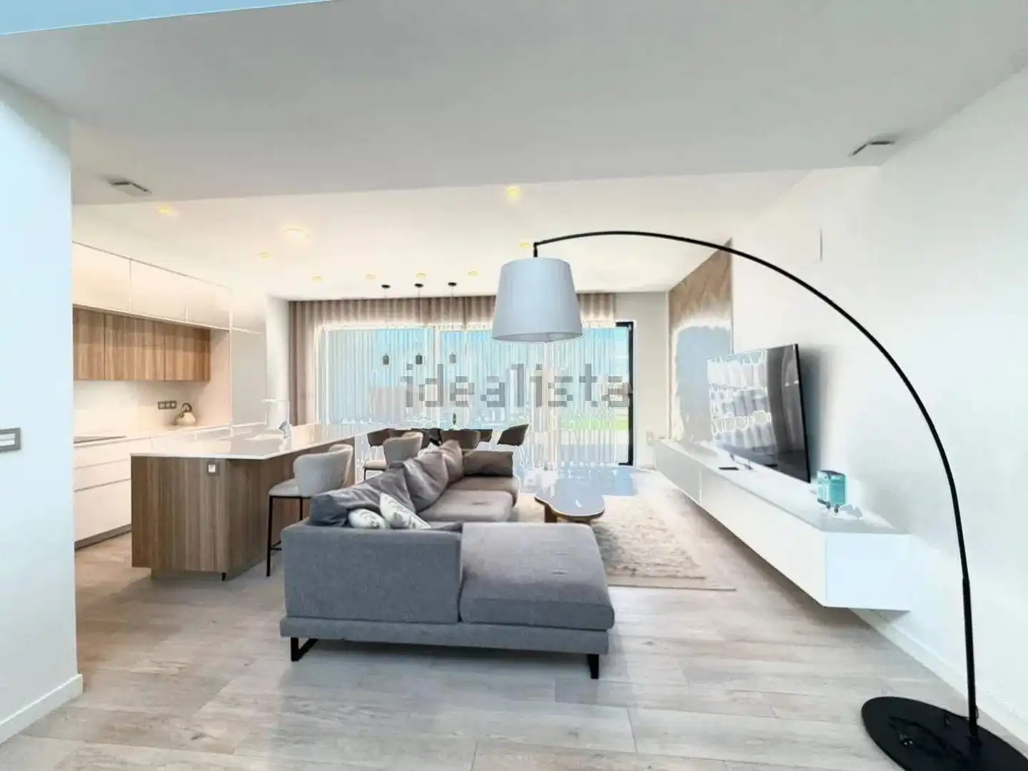 Sala de estar de Casa o chalet de alquiler en Finestrat con Calefacción, Terraza y Piscina