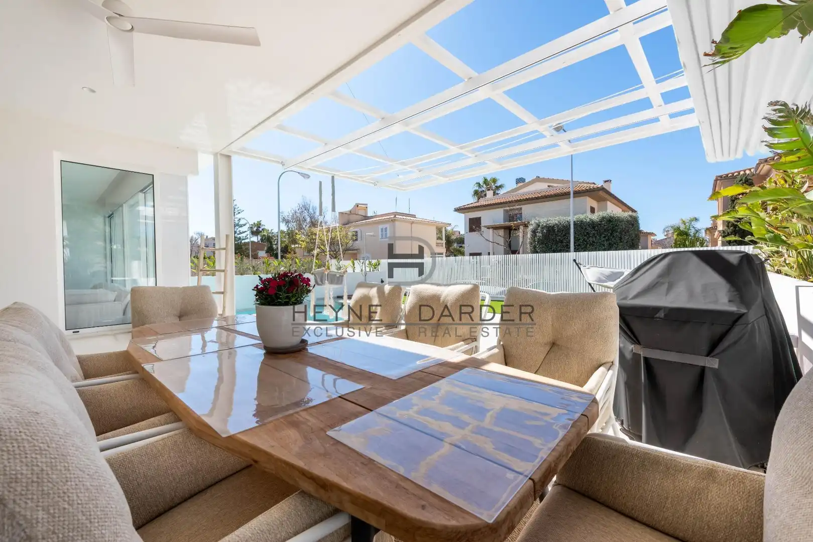 Terrassa de Casa o xalet en venda en  Palma de Mallorca amb Aire condicionat, Calefacció i Jardí privat