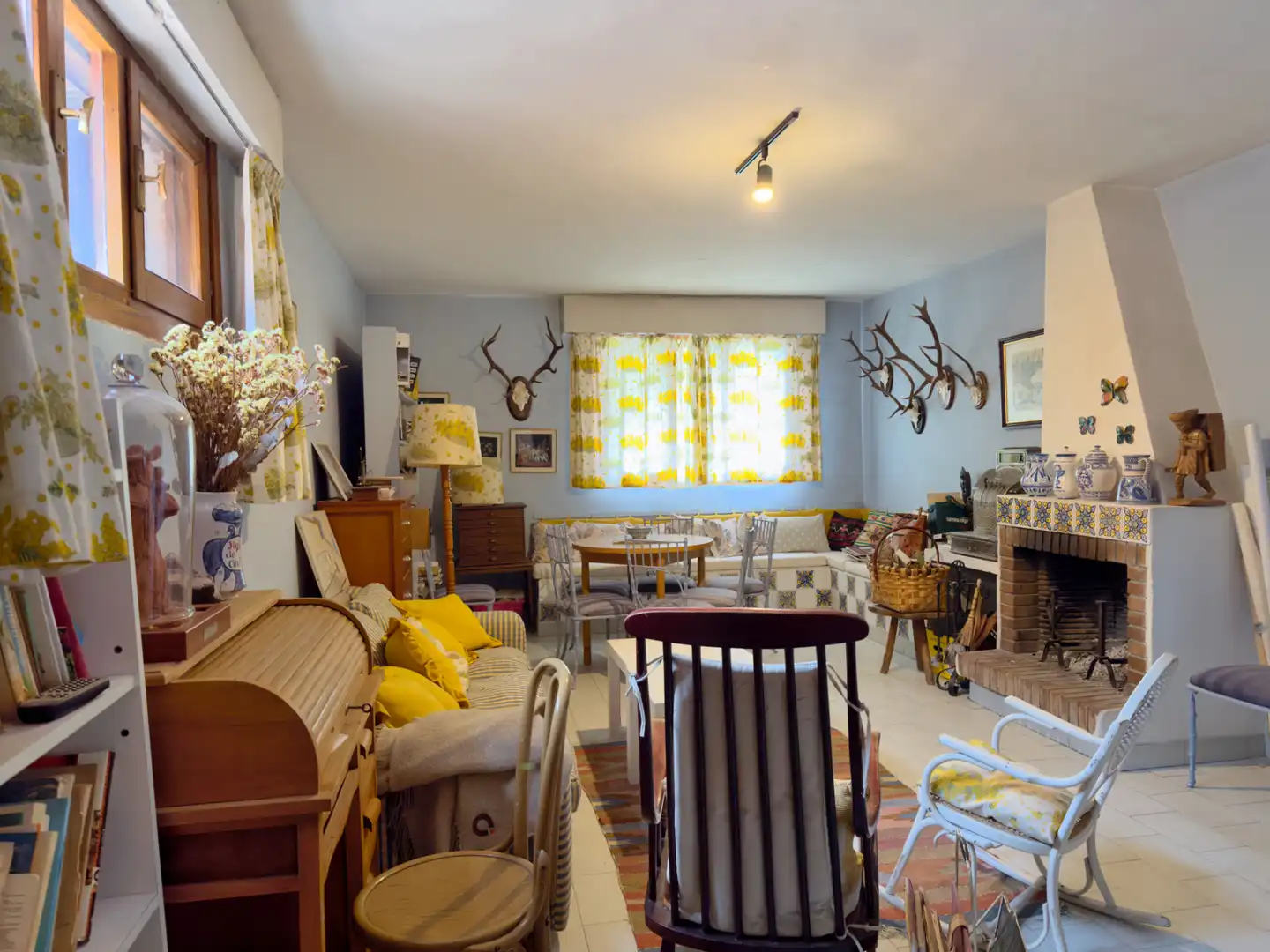 Living room of Houses for sale in Algete  with Heating, Private garden and Terrace