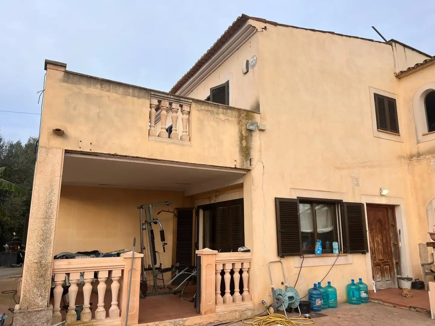 Vista exterior de Finca rústica en venda en Bunyola amb Jardí privat, Terrassa i Traster