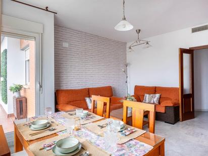 Dining room of Flat for sale in  Sevilla Capital  with Air Conditioner, Heating and Private garden