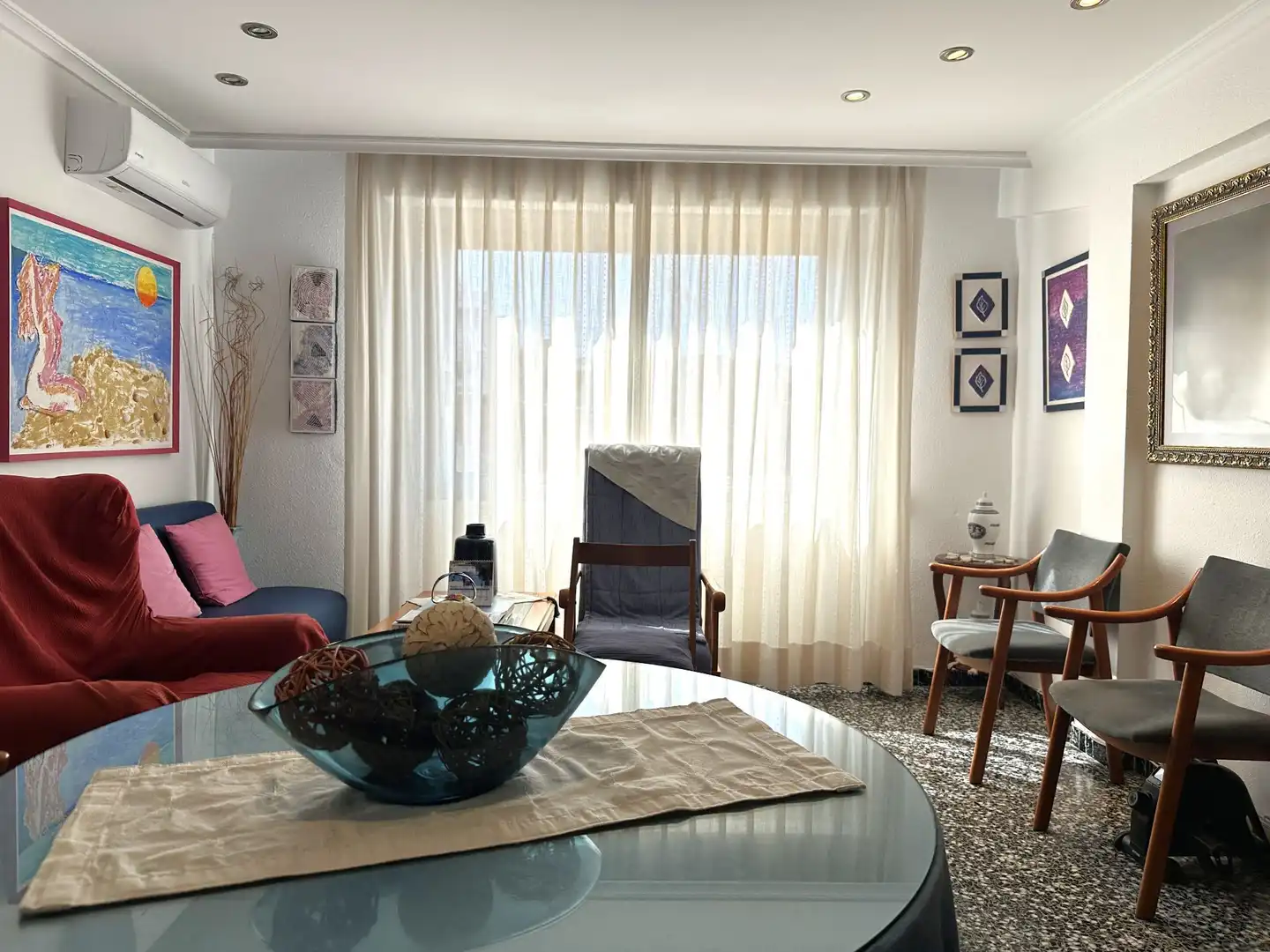 Sala de estar de Piso en venta en Ontinyent con Calefacción y Trastero