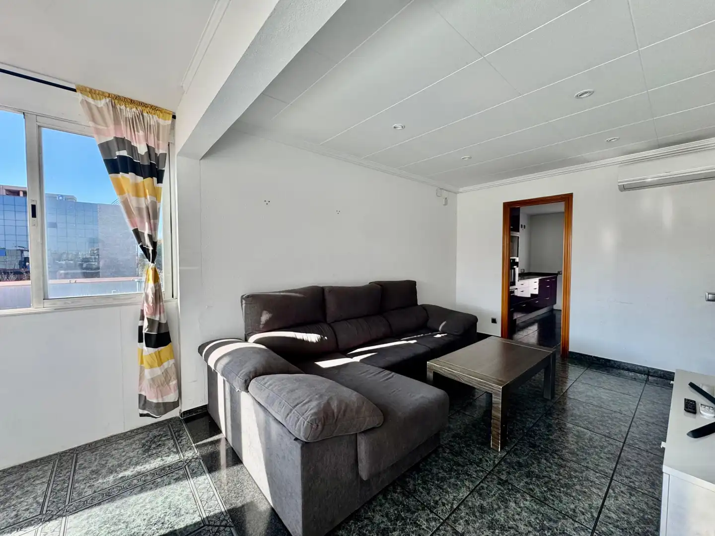 Sala de estar de Ático en venta en El Prat de Llobregat con Aire acondicionado, Calefacción y Terraza