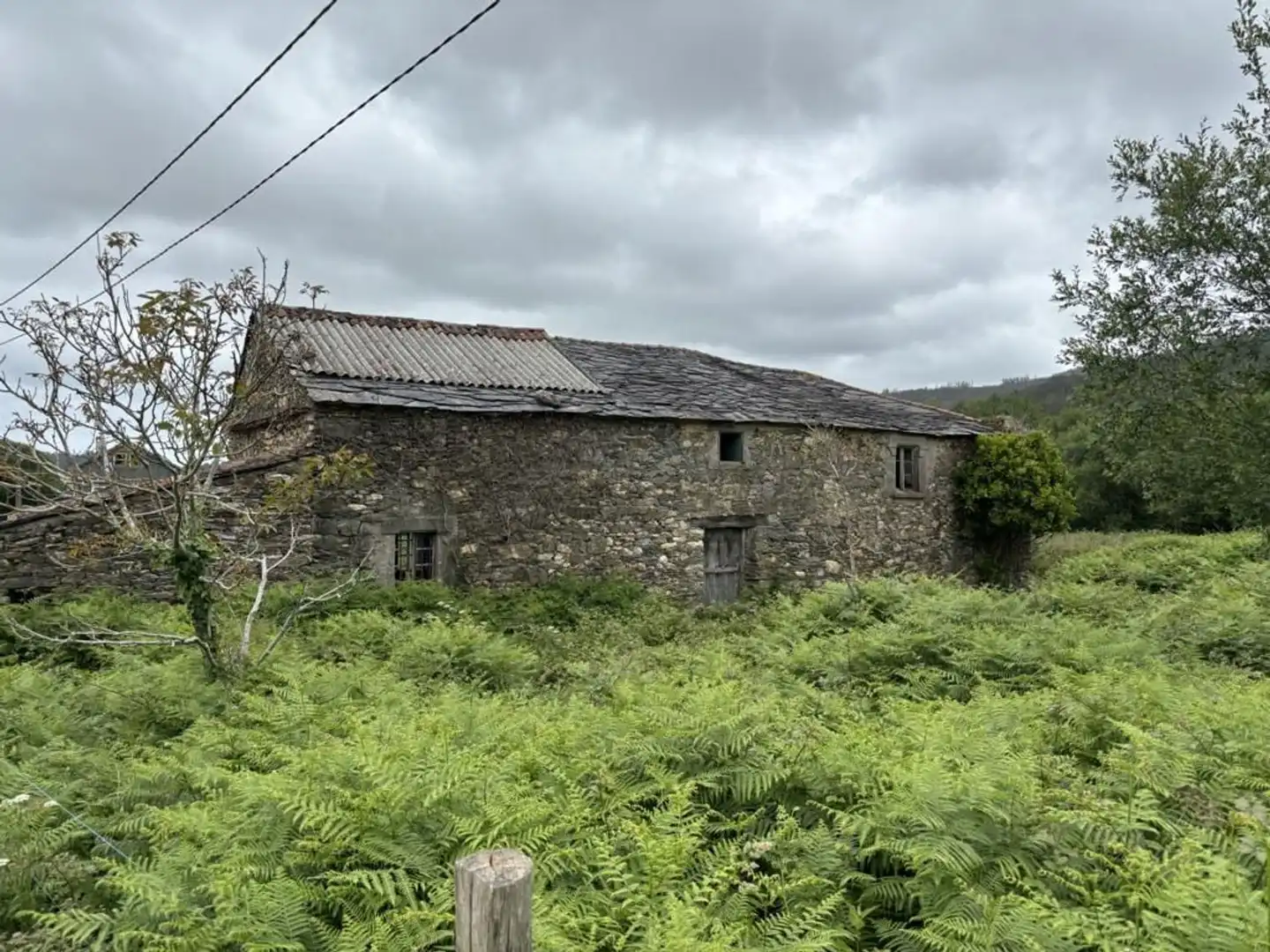 Vista exterior de Finca rústica en venda en Ortigueira amb Jardí privat