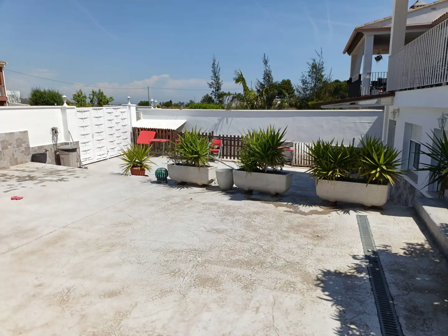 Terrassa de Casa adosada de lloguer en Montserrat amb Calefacció, Jardí privat i Parquet