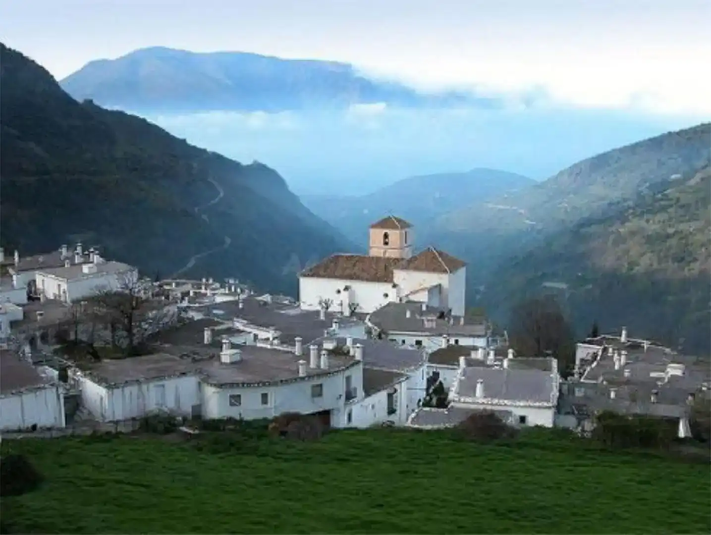 Exterior view of Apartments for sale in Bubión  with Private garden, Swimming Pool and Furnished