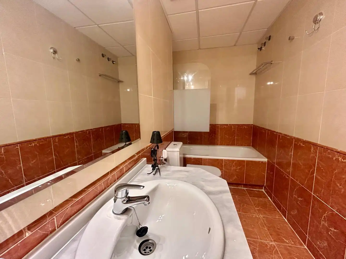 Bany de Pis en venda en Vícar amb Aire condicionat, Terrassa i Moblat