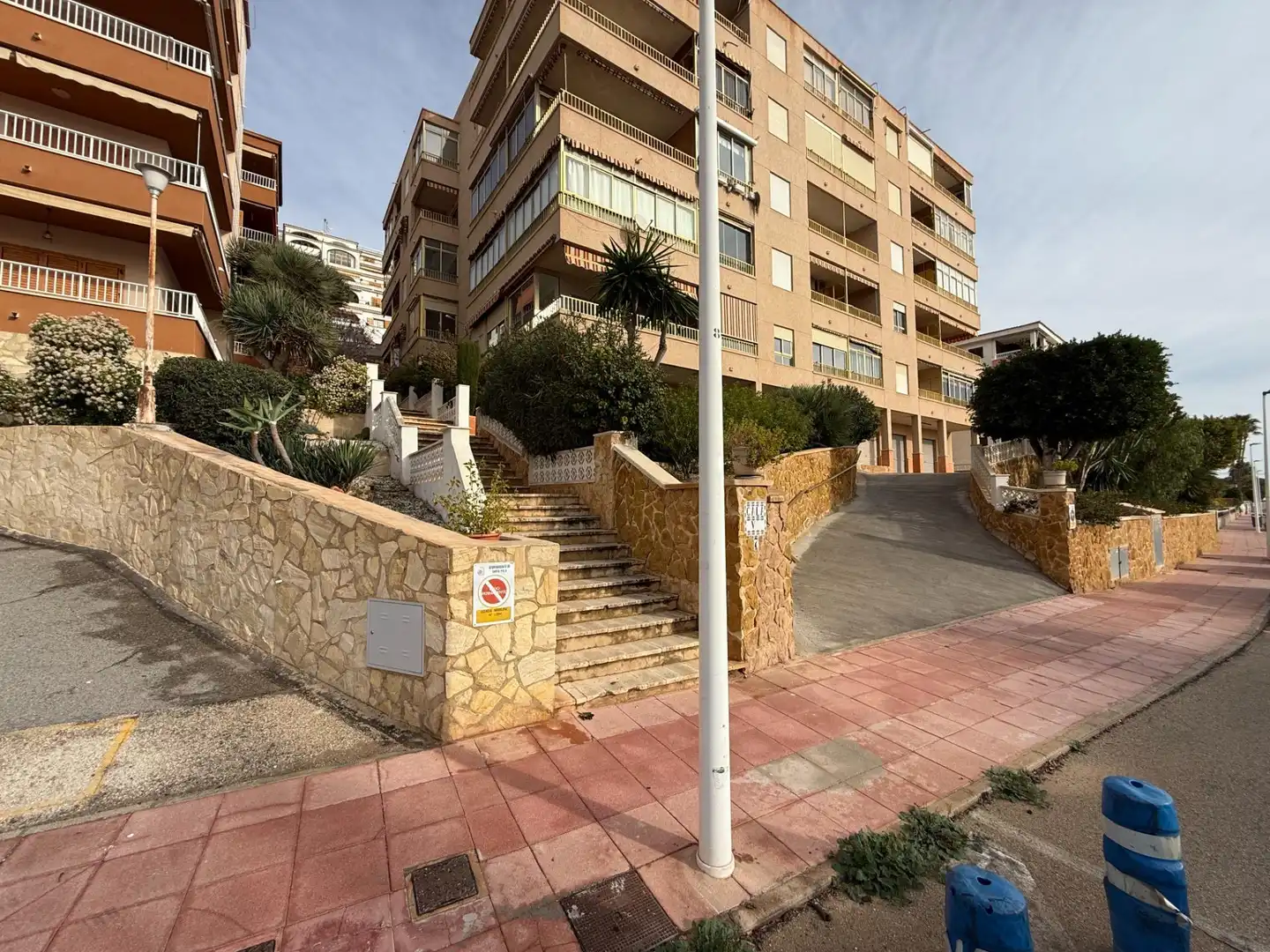 Vista exterior de Apartamento en venta en Santa Pola con Aire acondicionado
