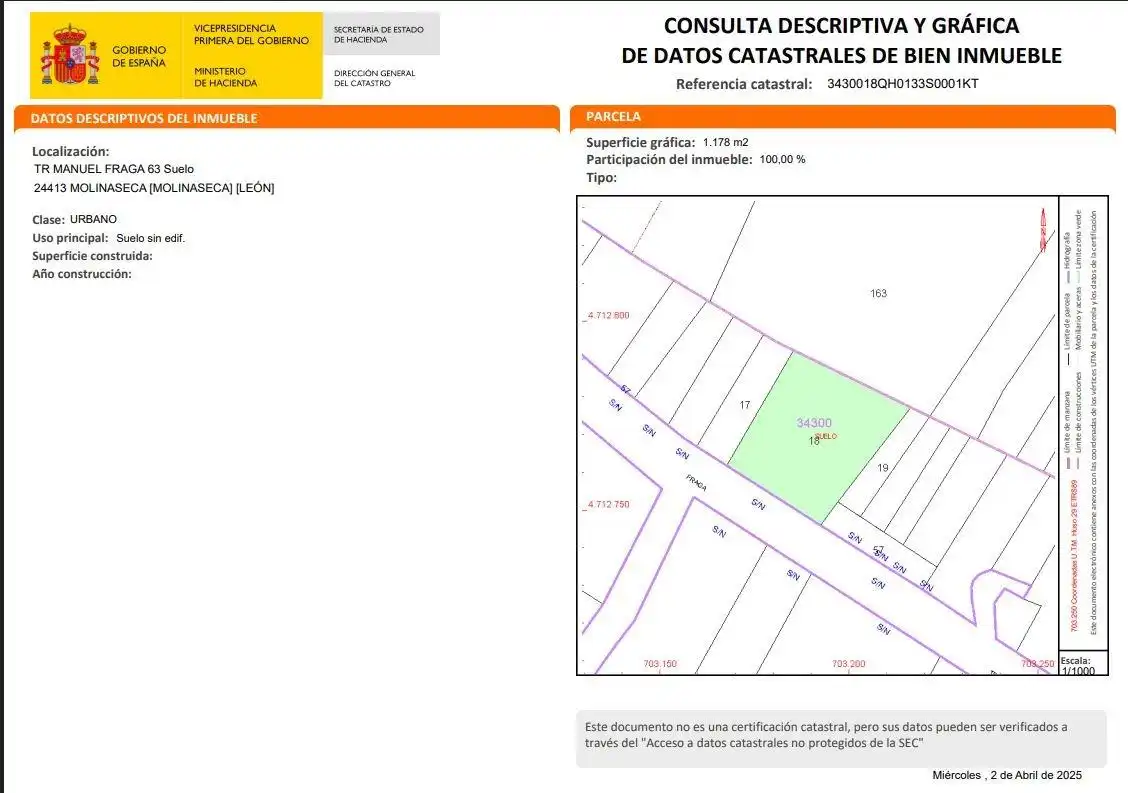 Terreni e lotti in vendita a Travesía MANUEL FRAGA, imagen 4