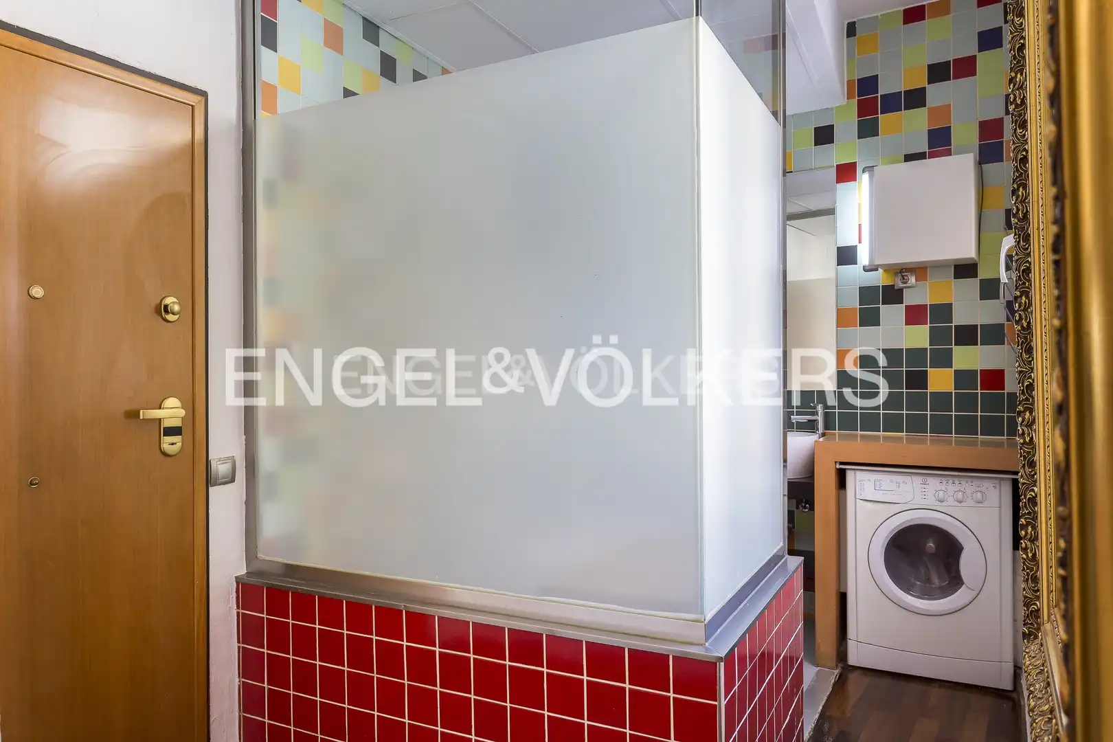Badezimmer von Wohnung zur Miete in Madrid mit Klimaanlage, Heizung und Möbliert