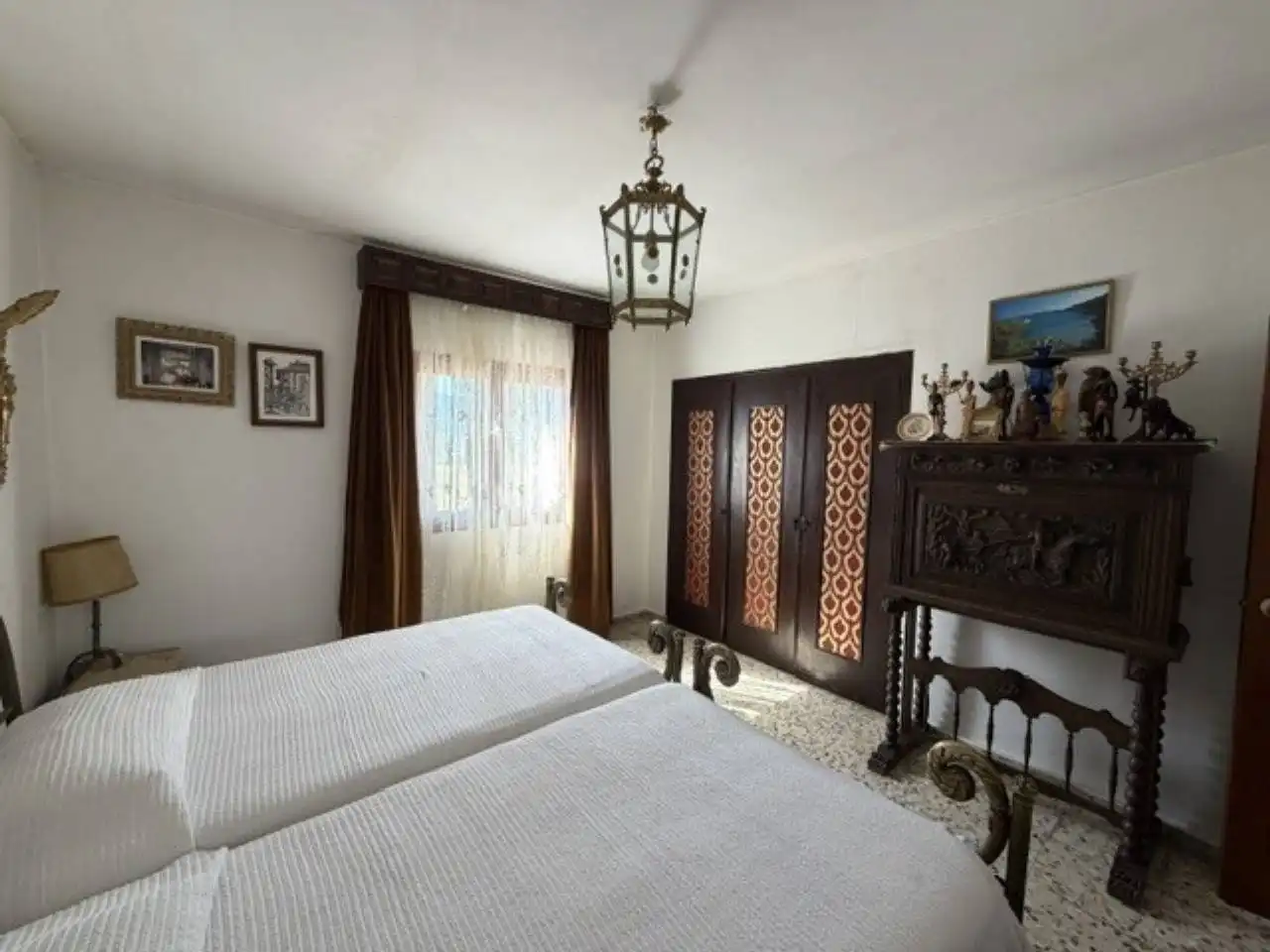 Dormitori de Casa o xalet en venda en Rascafría amb Jardí privat, Terrassa i Moblat