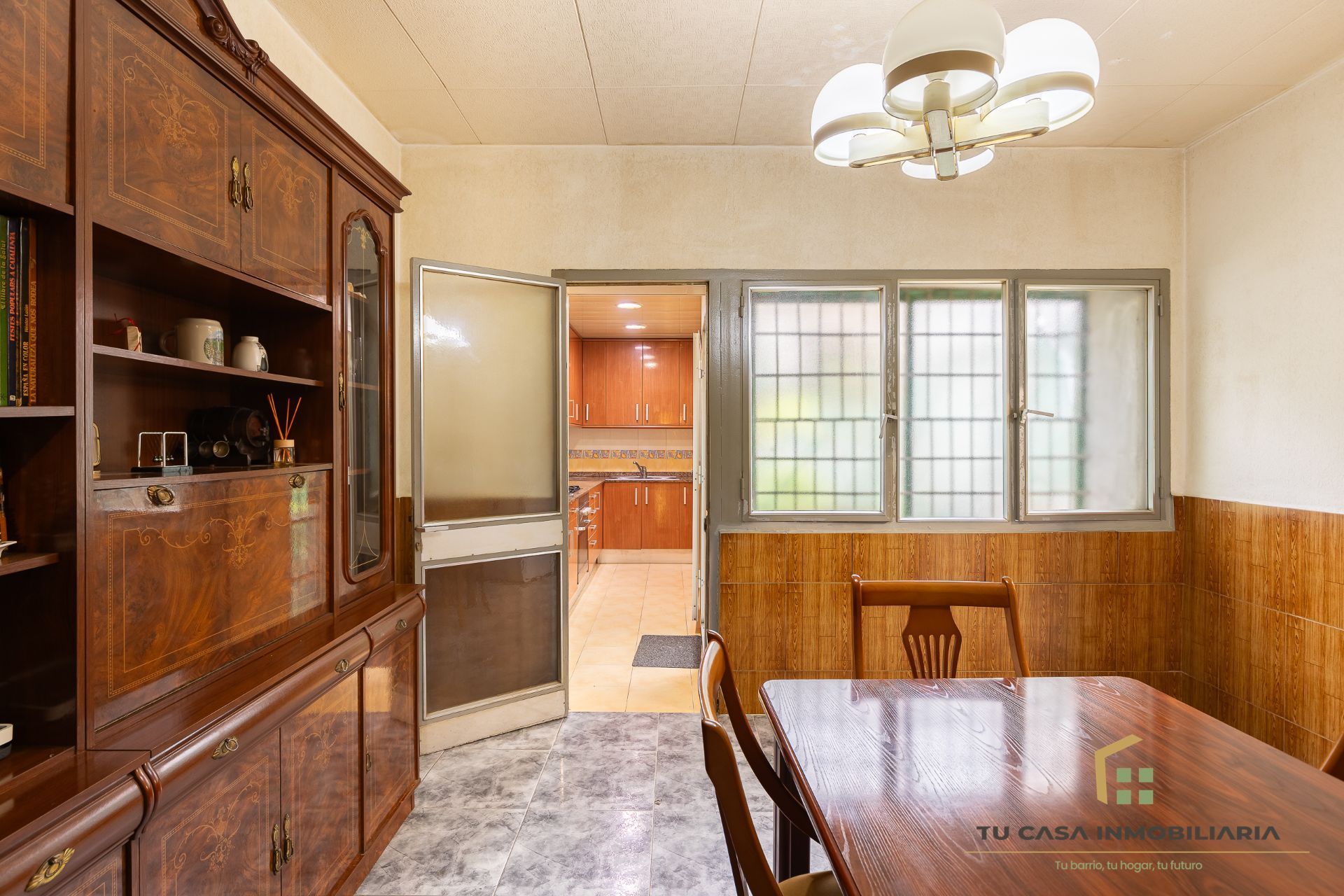 Dining room of Flat for sale in Badalona  with Private garden