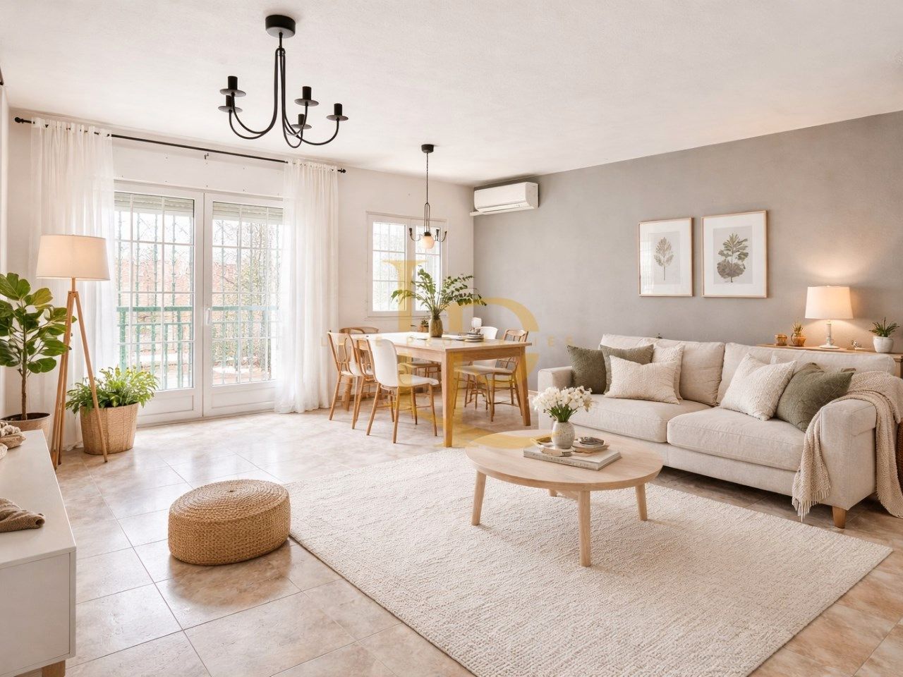 Sala d'estar de Casa o xalet en venda en Fuente El Saz de Jarama amb Aire condicionat, Calefacció i Forn