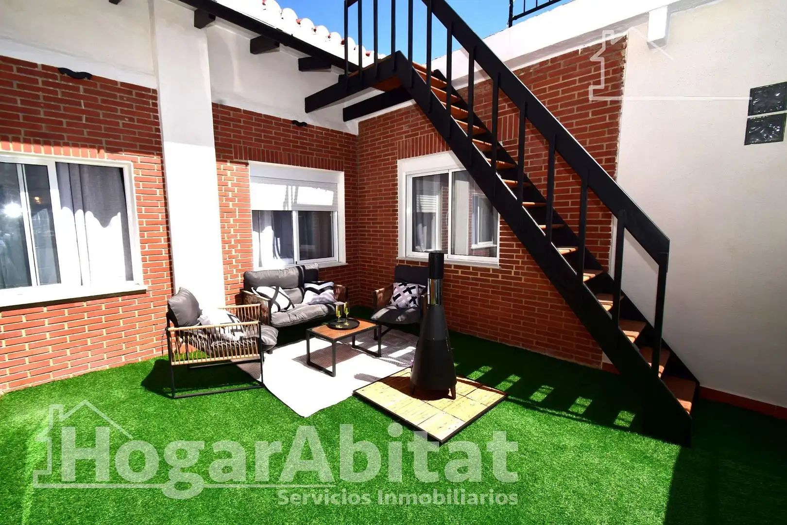 Terrace of Attic for sale in Picassent  with Parquet flooring, Terrace and Furnished