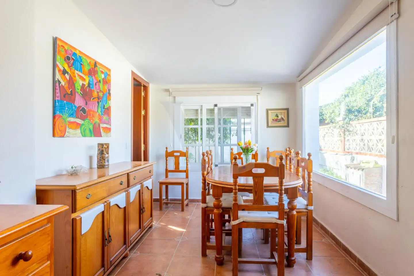 Dining room of Houses for sale in Chiclana de la Frontera