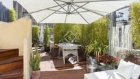 Terrace of Attic for sale in  Barcelona Capital  with Air Conditioner, Private garden and Parquet flooring