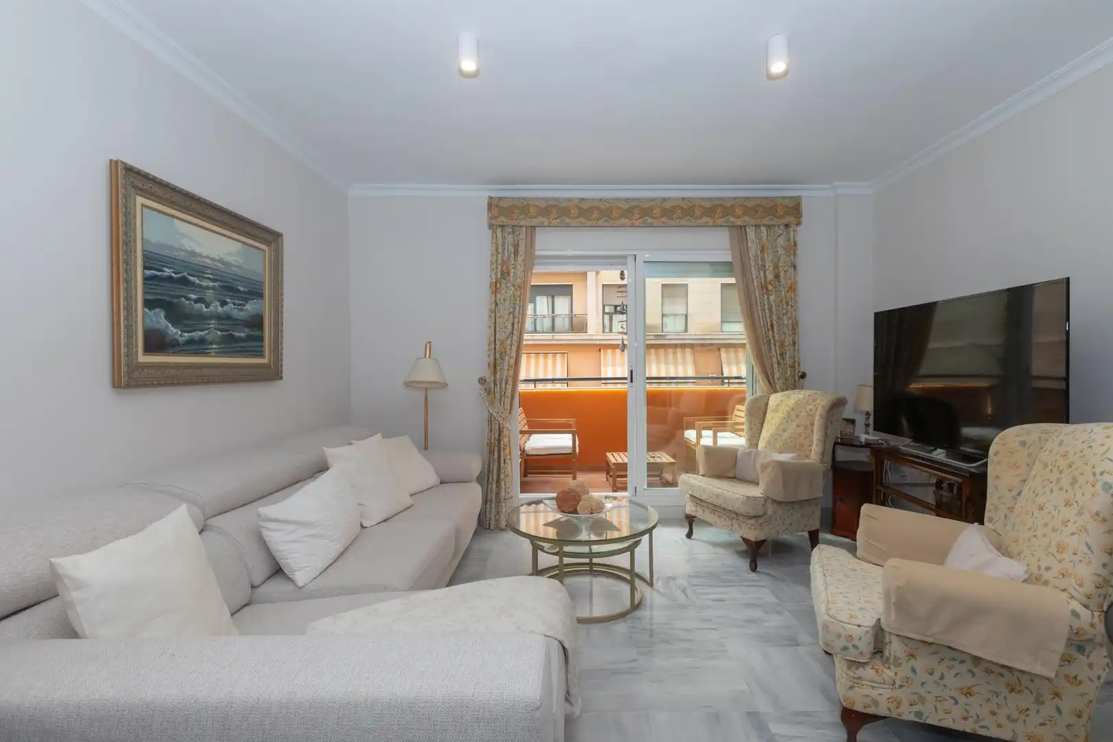 Sala d'estar de Pis en venda en Centro