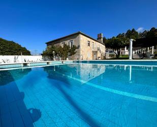 Piscina de Casa o xalet en venda en Padrón amb Calefacció, Terrassa i Piscina