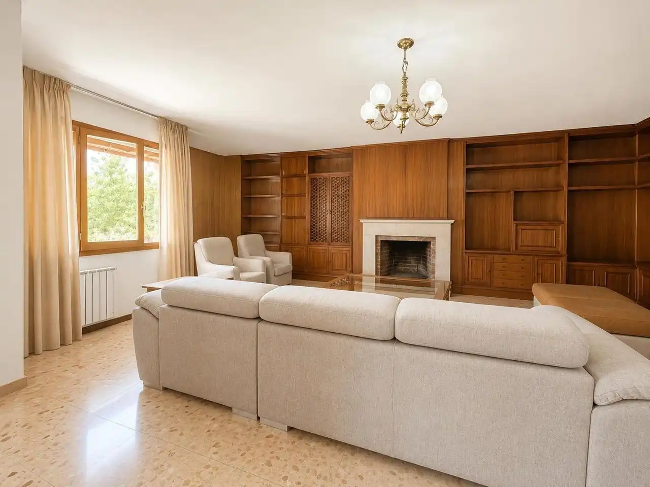 Wohnzimmer von Wohnung zum Verkauf in  Palma de Mallorca mit Heizung, Terrasse und Balkon