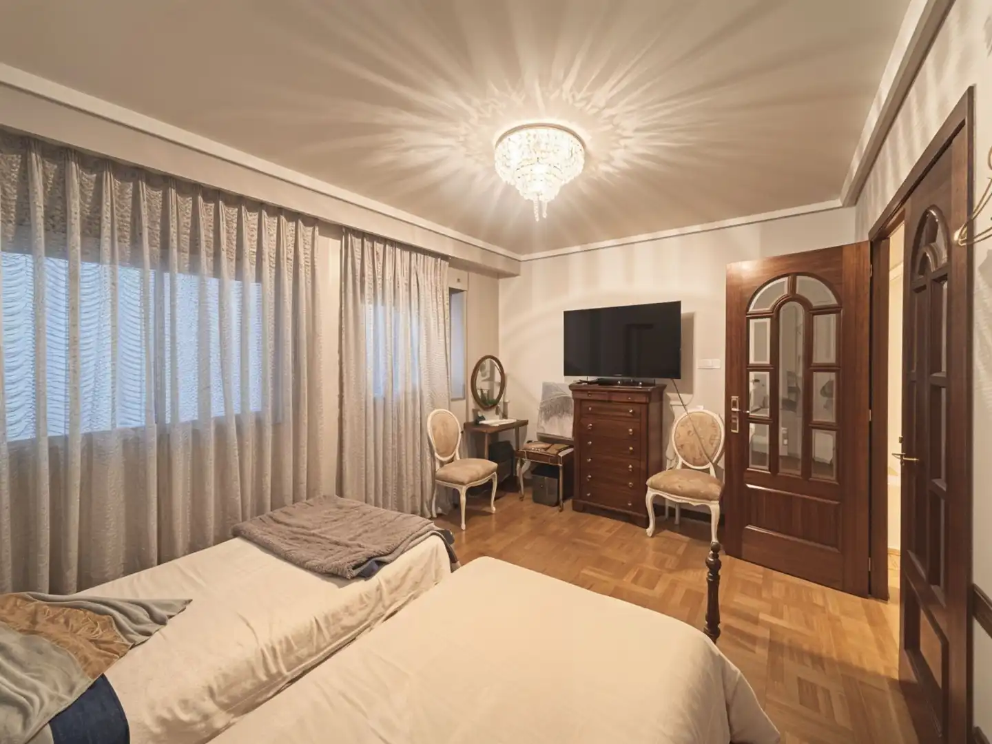 Bedroom of Flat for sale in Zaragoza  with Heating and Terrace