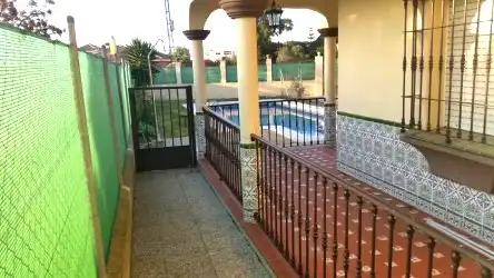 Terrace of Houses for rent in Sanlúcar de Barrameda  with Air Conditioner, Heating and Swimming Pool