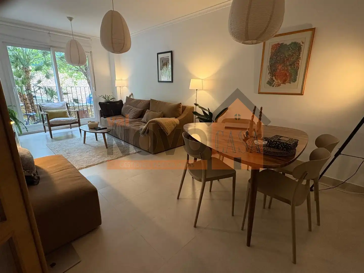 Sala de estar de Casa adosada en venta en Jávea / Xàbia con Aire acondicionado