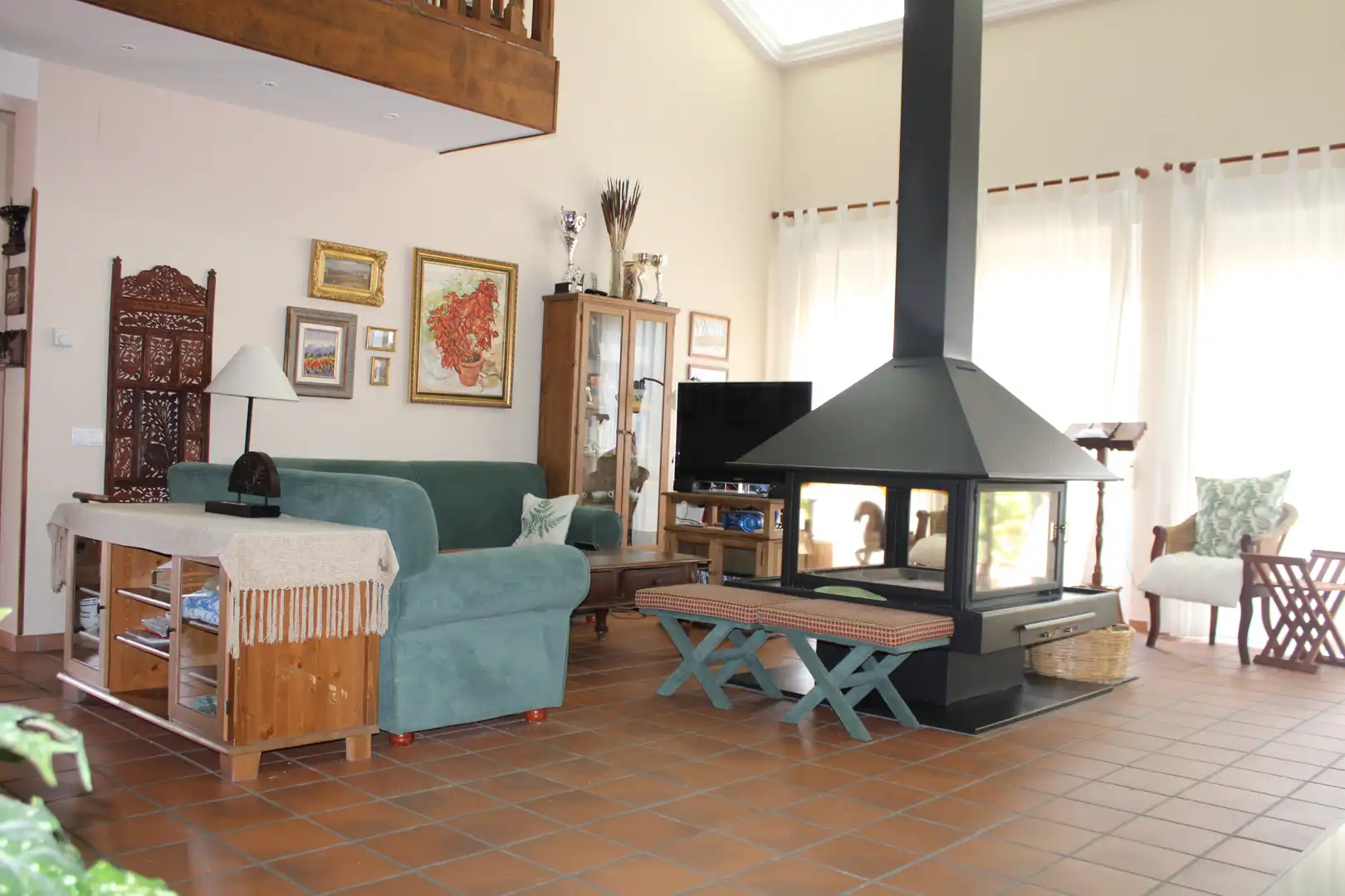 Sala de estar de Casa o chalet en venta en Maello con Calefacción, Jardín privado y Trastero