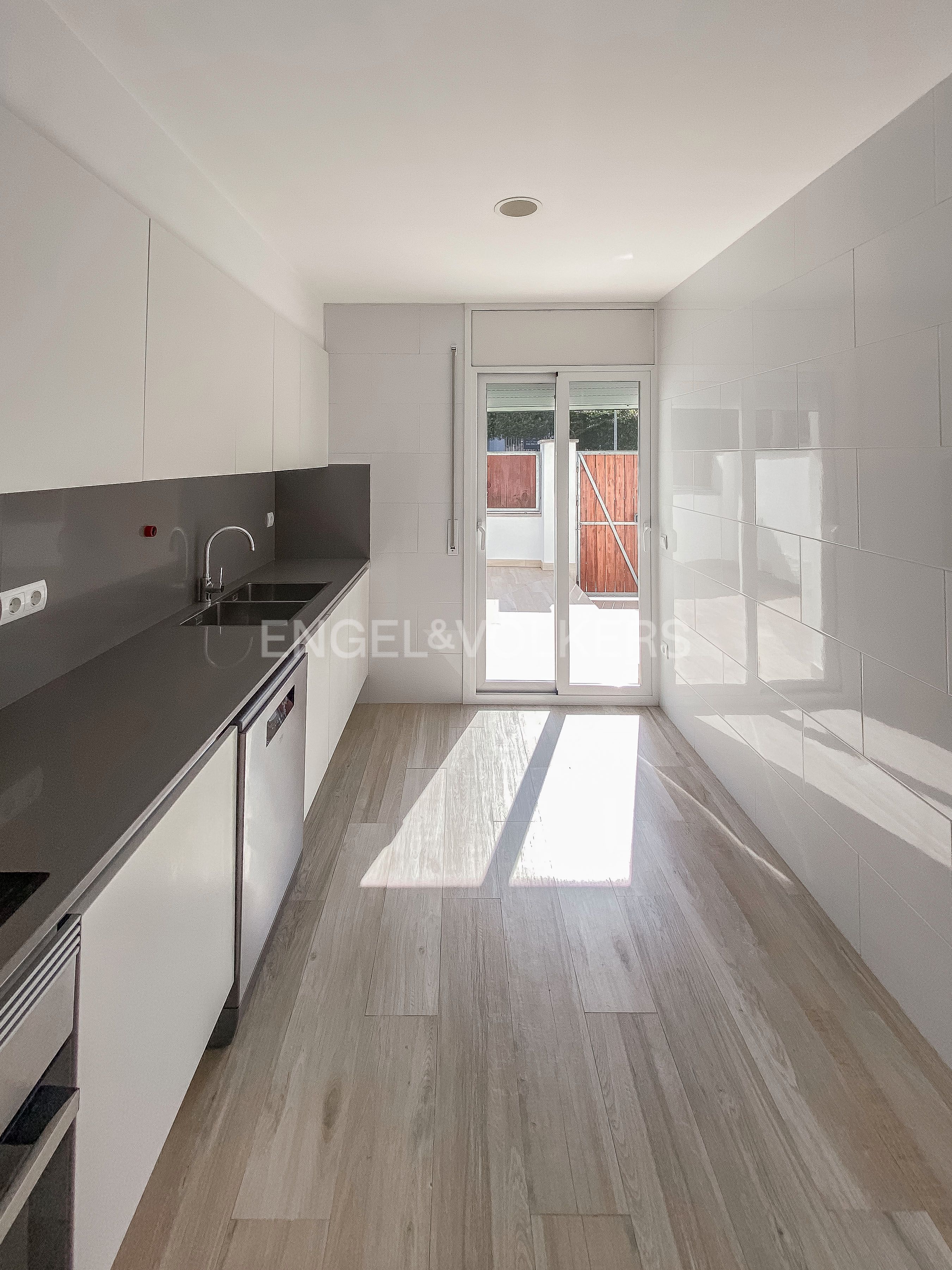 Kitchen of Apartment to rent in Sitges  with Air Conditioner, Heating and Terrace